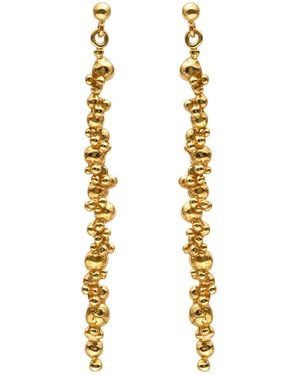 EVA REMENYI Céleste Deux Earrings - Metallic