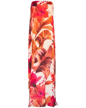 MIONÈ Poppy Tube Dress - Red