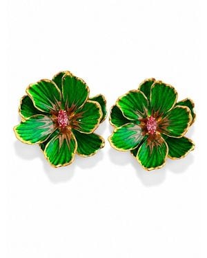 The Pink Reef Large Wizard Jewel Box - Green