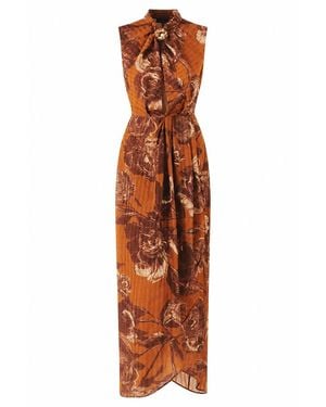 Exquise Madison Maxi Dress - Brown