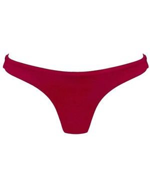 Cherina Beachwear Llc Jake Bottom Cherry Shanghai - Red