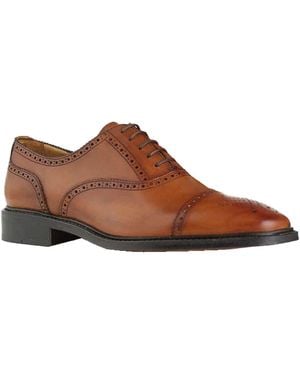 Mariano Shoes Lisboa Oxford Cognac - Brown