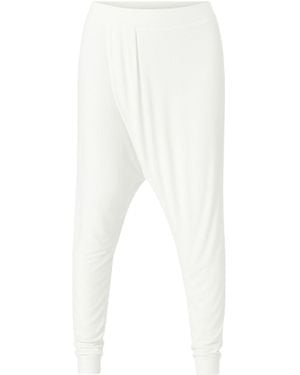 Conquista Harem Pants - White