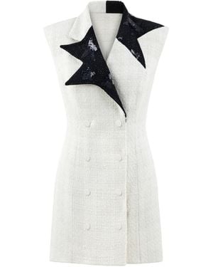 Saint Ones Stella Dress İN Ecru - White