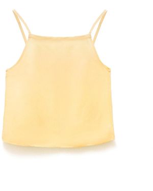 Michela Kaia Top Butter Yellow