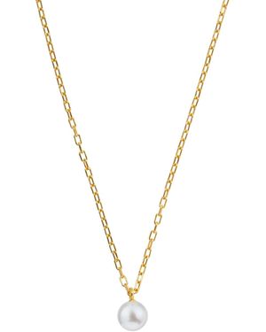 Ora Pearls Orbia Pearl Necklace Medium - Metallic