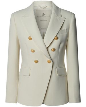 The Extreme Collection Double-Breasted Blazer Garcia Vintage 02 - Grey