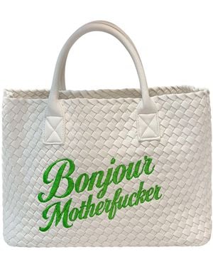 Lilly Loves Bonjour Motherfucker Bag - Green