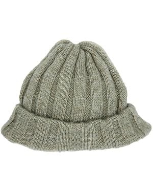 Maison Bogomil Ribbed Knit Beanie - Green