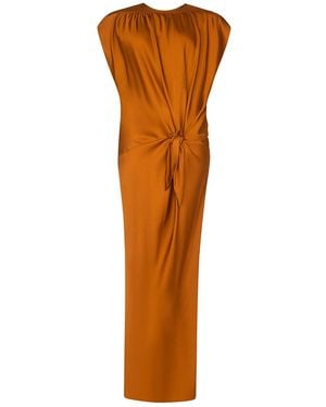 Roses Are Red Neutrals Deina Dress - Brown
