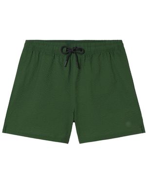 Thinking Mu Seersucker Limpopo Swimsuit - Green