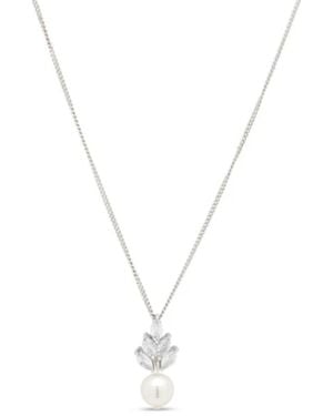 Stephanie Browne Australia Bocheron Pearl Pendant - Metallic