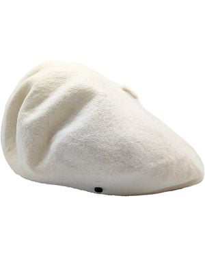 DORIA 1905 Wool Felt Basque Cap - White