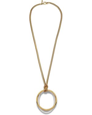 Jaredjamin Lulu Pendant Chain Necklace - Metallic