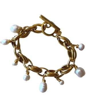 Sccollection Bari Pearl Bracelet - Metallic