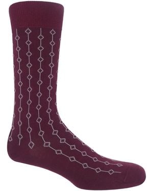 Peper Harow - Made in England Beads Socks – - Purple