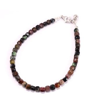 Mineralgems•Studio And Tourmaline Bracelet - Metallic