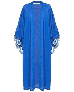 N'Onat Evil Eye Kaftan - Blue