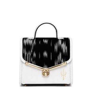 Bella Soul Mini Crossbody Leather Bag - Black