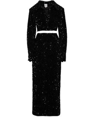 Ofuure Laura Sequin Set - Black