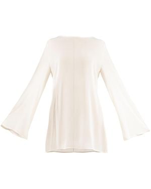 The Ethos Studio Ana Blouse - White
