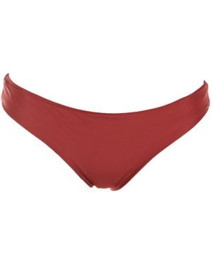 Rêve De Rive Allegra Bordeaux Bikini Bottom - Red