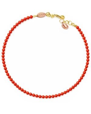Unaloe Mediterranean Coral Bracelet - Red