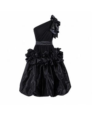 Miro Misljen One Shoulder Dress - Black