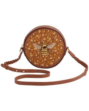Fable England Bumble Circle Bag - Brown