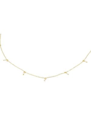 Mickey's Girl Halo Pearl Charm Chain - Metallic