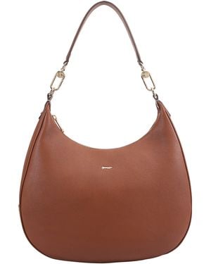 Paul Costelloe Anano Shoulder Bag - Brown