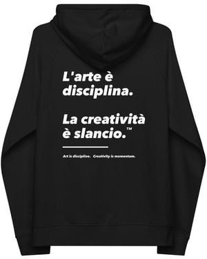 Anchor and Crew Art & Momentum Creative Standard Organic Cotton Hoodie - Black
