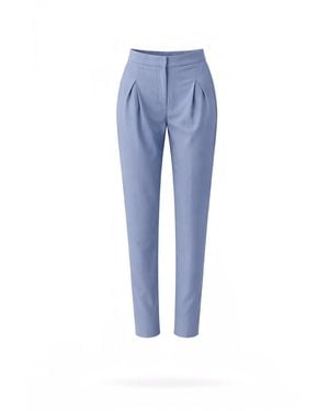 Lumina Eligma Construct Suit Trousers Ensemble - Blue