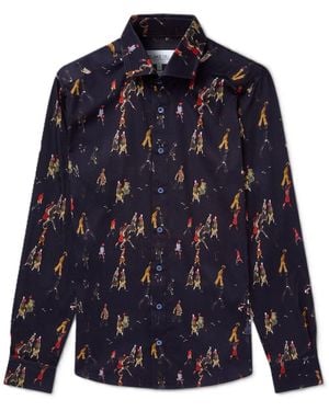 Blake Mill Lowry: Going To Work Shirt - Blue