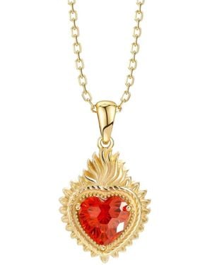 Vanimy Nova Heart Necklace - White