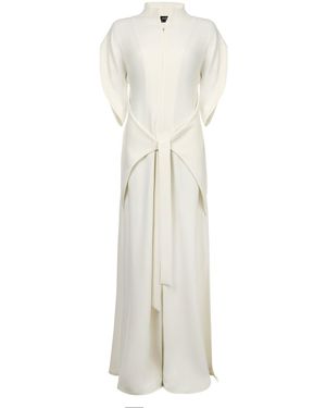 Monosuit Jumpsuit Lea With Trousers White- Neutrals