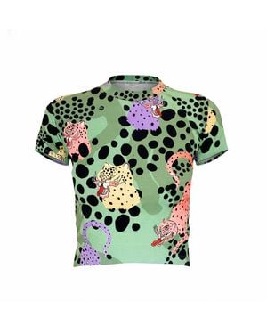 Pitaya Yoga Neutrals Ms Chee T-Shirt - Green