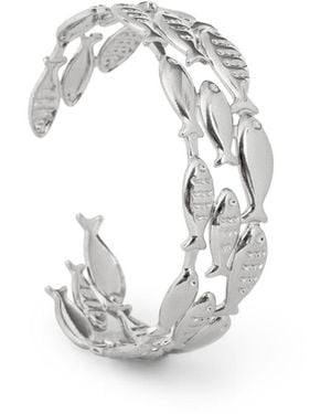 Saachi Coastal Statement Cuff - Metallic