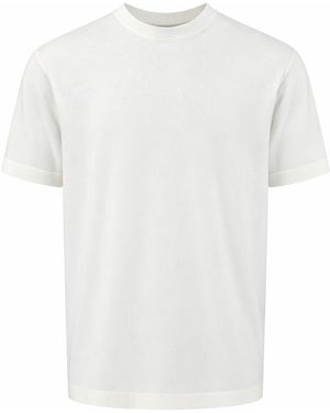 Nuvv Collection Crew Neck Lightweight Jumper - White