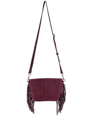 Nooki Design Kingston Tassle Cross Body Bag - Purple