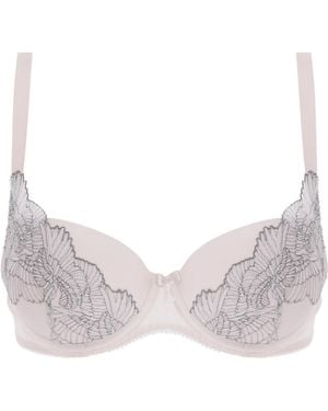 BonBon Lingerie Neutrals Hope Push-Up Bra - Grey