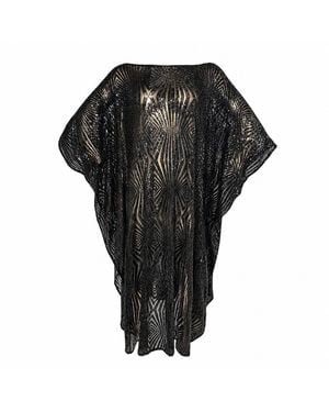 Julia Clancey Limited Edition Liza Sequin Kaftan - Black