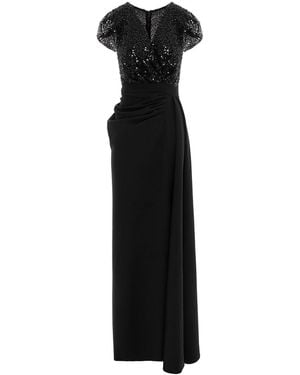 Acob a Porter Kelly Hand Embellished Gown - Black