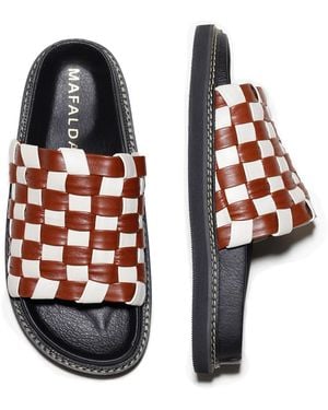 Mafalda Ipanema & Off- Woven Sliders - Red