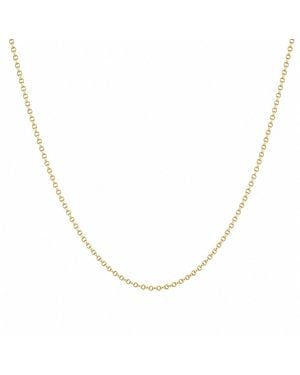 Larisa Beaumont Belcher Short Chain Necklace – 14K Solid, 45Cm - Metallic
