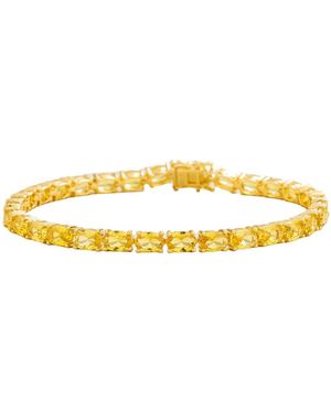 Juvetti Salto Tennis Bracelet - Yellow