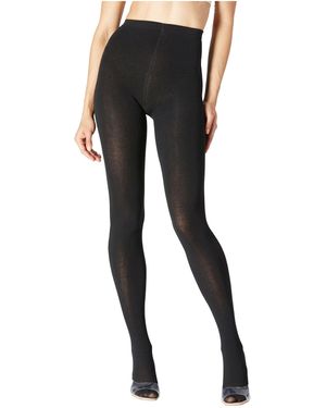 Stems ' Fleeced Base Layer Tights - Black