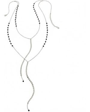 Heather Hawkins Jewelry Gypsy Draped Lariat Necklace - Metallic