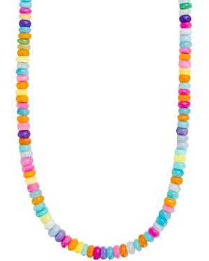 Becket + Quill Candy Opal Beaded Necklace - Multicolour