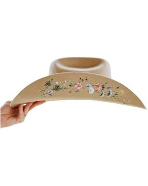 Wild as Heck Neutrals The Katie Lou Tan Western Cowboy Hat - Natural